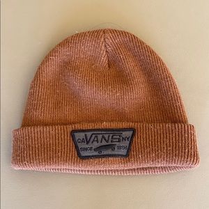 Vans brown beanie